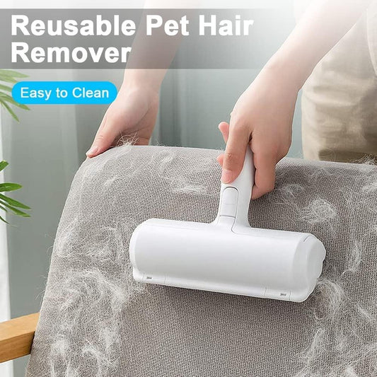 🐾 Double-Sided Pet Hair Remover Brush – Perfect for Furniture & Clothes ✨